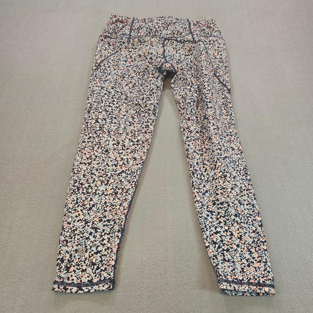Sweaty Betty The Power Leggings Womens Medium Multi Geometric 7/8 Pocket SB4551A - Picture 2 of 9